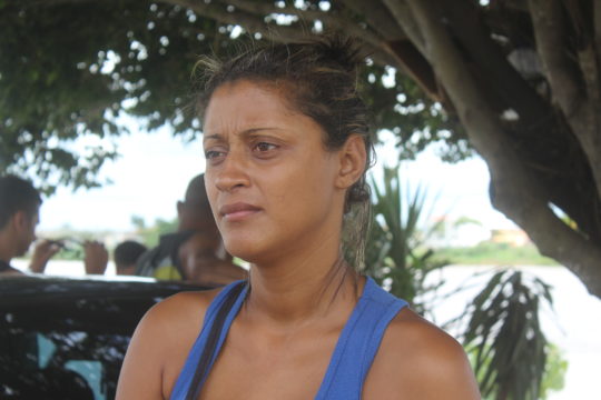 Priscila Pereira é fiscal dos "carrinhos" e afirma que o grupo mão foi recebido no dia 24 (Foto: Silvana Rust)