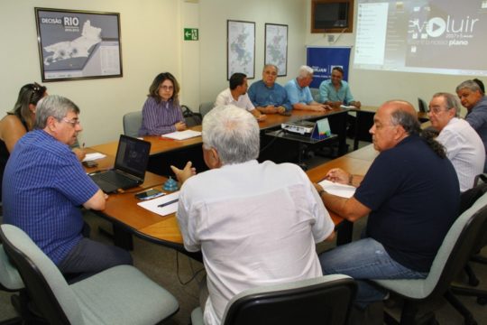 Reunião aconteceu na sede da Firjan. (Foto: Divulgação)
