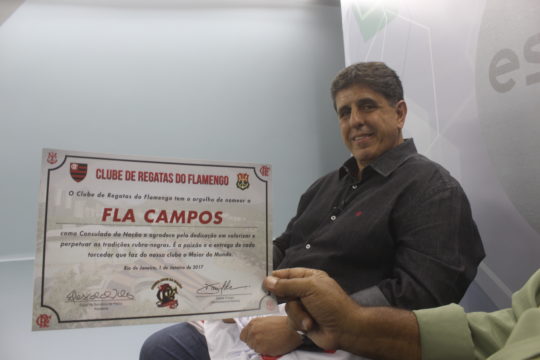 Vice-presidente do Flamengo (Foto: Silvana Rust)