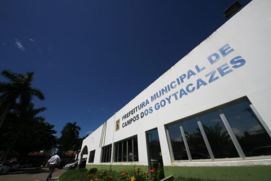 Sede da Prefeitura de Campos (Foto: Ascom/Prefeitura de Campos)