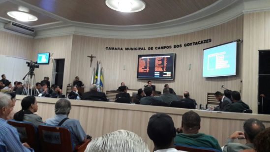 Sessão da Câmara Municipal (Foto: JTV)