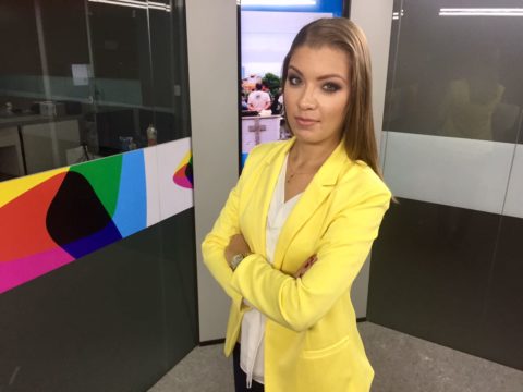 A apresentadora e jornalista Letícia Nunes (Foto: JTV)
