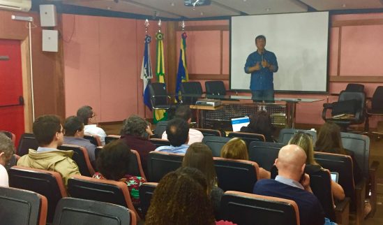 Vinícius Farah, ex-prefeito de Três Rios, foi um dos palestrantes (Foto: divulgação)