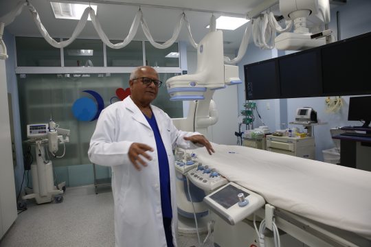 Dr. Jamil é um dos responsáveis pelo serviço (Foto: Silvana Rust)