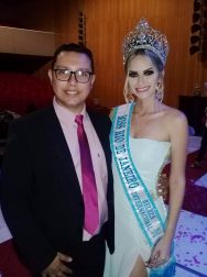 Guilherme Giró e a nossa Miss Estado do Rio de Janeiro Mariah Khenayfis